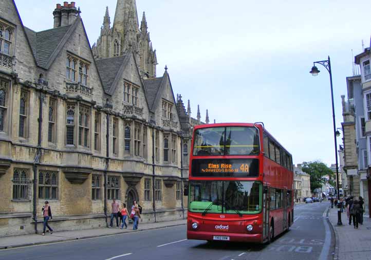 Oxford Bus Company Dennis Trident Alexander ALX400 103